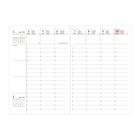 Wochenkalender: Januar 1-10, 2027. Montag bis Sonntag. Notizzeilen für Termine. Kleiner Kalender Februar unten links.