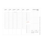 Kalender für Januar 2027 mit Wochentagen, Daten und Notizspalten; Miniaturkalender für Januar und Februar unten.