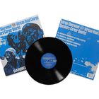 Schallplatte mit blauer Hülle. Texte: "Adrian Sherwood", "African Head Charge", "Speakers Corner Quartet", Titelliste.