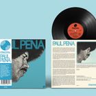 Text: "Paul Pena, Different Strokes for Different Folks." Links geometrisches Logo. Schwarze Vinylschallplatte oben rechts.
