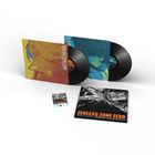 "ZENLESS ZONE ZERO" auf Plattencover, zwei Schallplatten, farbenfrohe Anime-Illustrationen und ein Begleitheft.