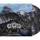 Text: "Galdersång Till Bergfadern". Illustration: Gebirgslandschaft mit dunklen Bergen und blauem Himmel.