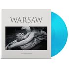 Texte: "WARSAW", "PLUS BONUS TRACKS". Cover mit Engelsfigur, blaue Schallplatte.