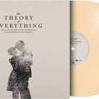 "The Theory of Everything" Albumcover. Zwei Personen umarmen sich, Bild in Schwarz-Weiß, beige Vinyl-Schallplatte.