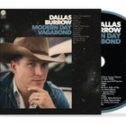 CD-Cover mit dem Text: "DALLAS BURROW MODERN DAY VAGABOND". Ein Mann mit Cowboyhut schaut nachdenklich.