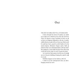Ein großes "ONE" oben. Darunter: "THE SKY IS DARK AND FULL OF DRAGONS." Ein Text beschreibt eine düstere London-Szene.