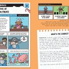 "Calamity Comics: How to Survive at Sea as a New Pirate. What's the Science? Evaporation helps Granny. Let's make crystals!"