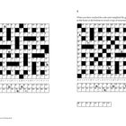 Links ein Kreuzworträtsel mit Buchstaben R, D, N. Rechts ein weiteres mit Buchstaben A, T, G.