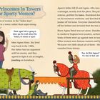 "Princesses in Towers or Sporty Women?" Einführung in die Geschichte von Agnes Hotot, einer Ritterin im 1300er-Jahre England.