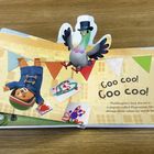 "Coo coo! Coo Coo! Paddington's best friend is a pigeon called Pigeonton." Illustration mit Pigeon im Zylinder.