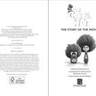 Links: Text über Publikation und Copyright. Rechts: Titel "THE CAT IN THE HAT - THE STORY OF THE MOVIE", zwei Figuren mit großen Haaren.