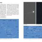 „Comets in 2027“ beschreibt Kometen-Erscheinungen im Jahr 2027. Verschiedene Himmelskarten und Kometenfotos sind abgebildet.