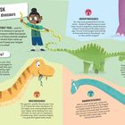 Aufgabe: Dinosaurier messen. Option A: Brachiosaurus. Option B: Argentinosaurus. Option C: Supersaurus. Option D: Mamenchisaurus.