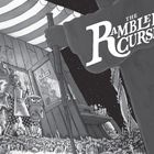 "The Rambler's Curse", gezeichnete Szene mit seltsamen Figuren und einem offenen Gebäude unter einem gestreiften Dach.