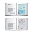Zwei offene Buchseiten mit den Titeln "Killer Queen" und "Bohemian Rhapsody", neben handschriftlichen Notizen und Skizzen.