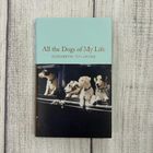 "All the Dogs of My Life" von Elizabeth von Arnim. Buchcover mit Hunden, die aus einem Autofenster schauen.