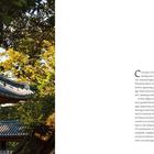 Oberer Text: "Korean Aesthetics 14 / 15".  
Darunter ein Dach im traditionellen koreanischen Stil und Bäume.