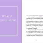 Lila Hintergrund, weißer Text: "What Is Fermentation?" Links Textbeginn: "The answer depends on who you ask." Seite 23.