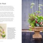 "Made in the Shade" und eine botanische Beschreibung zieren die linke Seite, rechts steht ein üppiger Pflanztopf.