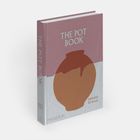 "THE POT BOOK" steht oben. Darunter eine stilisierte Vase, Name "EDMUND DE WAAL". Buchrücken und Cover in Rosa- und Grautönen.