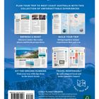 "lonely planet. PLAN YOUR TRIP TO WEST COAST AUSTRALIA...," zeigt aufgeschlagene Reiseführer über Australien.