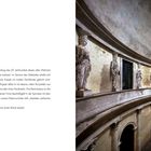 Der Palazzo Athena – Lombardei. Ovaler Saal mit Kuppel, umgeben von karyatidengeschmückten Wänden in neoklassizistischem Stil.