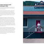 "Und das Raue wird ganz sanft: Käsehochburg St. Imier" beschreibt einen Weichkäsebetrieb. Links Text, rechts Gebäude.