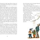 Seite 48: Text über eine Buchhandlungseröffnung. Unten rechts eine Illustration von drei tierähnlichen Figuren mit Getränken.