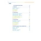 Inhaltsübersicht mit Themen wie Simple past, Present perfect und Past progressive, Seitenzahlen daneben.