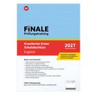 „FiNALE Prüfungstraining: Erweiterter Erster Schulabschluss Englisch 2027 Nordrhein-Westfalen“. Buchcover in Blau und Rot.