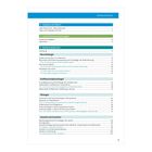 Text oben: "Inhaltsverzeichnis". Abschnittsüberschriften: "1 Arbeiten mit FINALE", "2 Unterrichtsvoraussetzungen", "3 Basiskompetenzen". Themen: Neurobiologie, Stoffwechselphysiologie, Ökologie, Genetik und Evolution. Unten nummeriert: "5".