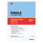 FiNALE Prüfungstraining, Abschluss 10. Klasse, Realschule, Mathematik, 2027 Niedersachsen. Oben blau, darunter rot.