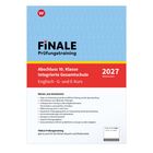 "FiNALE Prüfungstraining: Abschluss 10. Klasse, Englisch, 2027 Niedersachsen. Blaues Cover mit rotem und gelbem Abschnitt."