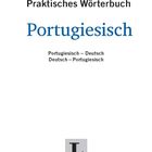 "Langenscheidt Praktisches Wörterbuch Portugiesisch. Portugiesisch – Deutsch, Deutsch – Portugiesisch" mit Logo.