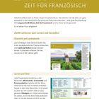 **ZEIT FÜR SIE – ZEIT FÜR FRANZÖSISCH**: Willkommen zu Ihrem Französischkurs. Zwölf Lektionen, Übersicht und Landeskunde, Lernen und Üben.