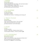 „INHALT“ in grünem Banner. Ein Inhaltsverzeichnis mit fünf nummerierten Abschnitten und Seitenzahlen.