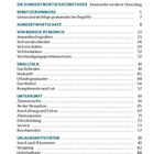 INHALTSVERZEICHNIS: Themenbereiche und Seitenzahlen; z.B. "BENUTZERHINWEISE" ab Seite 5, "SMALLTALK" ab Seite 41.