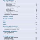 Inhalt: Vorwort, Tipps, Wörterbuch-Rallye bis Abkürzungen, Seitenzahlen. Design: Schlicht, strukturiert, blau-weiße Farbgebung.