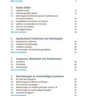 Inhalt, Reelle Zahlen, Quadratische Funktionen und Gleichungen, Kongruenz, Ähnlichkeit und Strahlensätze, Berechnungen.