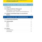 INHALT

1. DAS WICHTIGSTE AUF EINEN BLICK – SCHNELLÜBERSICHT

2. CAROLINE WAHL: LEBEN UND WERK

3. TEXTANALYSE UND -INTERPRETATION