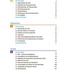 Seitenübersicht mit Kapiteln: Zellbiologie, Stoffwechsel, Genetik. Enthält Unterkapitelnummern und Seitenzahlen.