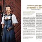 "Coltivare, sviluppare e ridefinire la varietà I costumi del Cantone Berna." Zwei Frauen in traditionellen Berner Trachten.