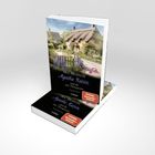 Text: "M.C. Beaton, Agatha Raisin und die tote Therapeutin, Kriminalroman, Lübbe, SPIEGEL Bestseller-Autorin." Illustration zeigt ein Cottage.