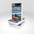 Cover von "Ostseehölle" von Eva Almstädt, mit Text "SPIEGEL Bestseller-Autorin", zeigt ein Seeufer mit Bäumen.