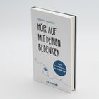 Buchcover mit Titel "HÖR AUF MIT DEINEN BEDENKEN", Autor: Joseph Nguyen. Zeichnung eines Kopfes mit Kreisen.