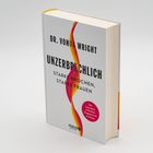 Buchtitel: "Unzerbrechlich – Starke Knochen, starke Frauen" von Dr. Vonda Wright. Logo: Knaur MensSana.