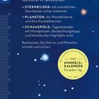 "Der Sternenhimmel für unterwegs." Überblick über Sternbilder, Planeten und himmlische Highlights. Sternenhimmel mit Bergen.