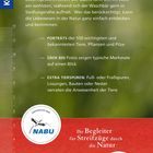 "Einfach bestimmen nach Lebensräumen" gefolgt von Informationen über Tiere, Pflanzen, Pilze, Fotos und Tierspuren. Links Logo.