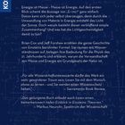 "Die Geheimnisse von Raum und Zeit" ist ein Buchcover mit mathematischen Formeln im Hintergrund.