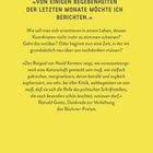 Text in der Mitte: „VON EINIGEN BEGEBENHEITEN DER LETZTEN MONATE MÖCHTE ICH BERICHTEN.“ Zitat von Rainald Goetz. Gelber Hintergrund.